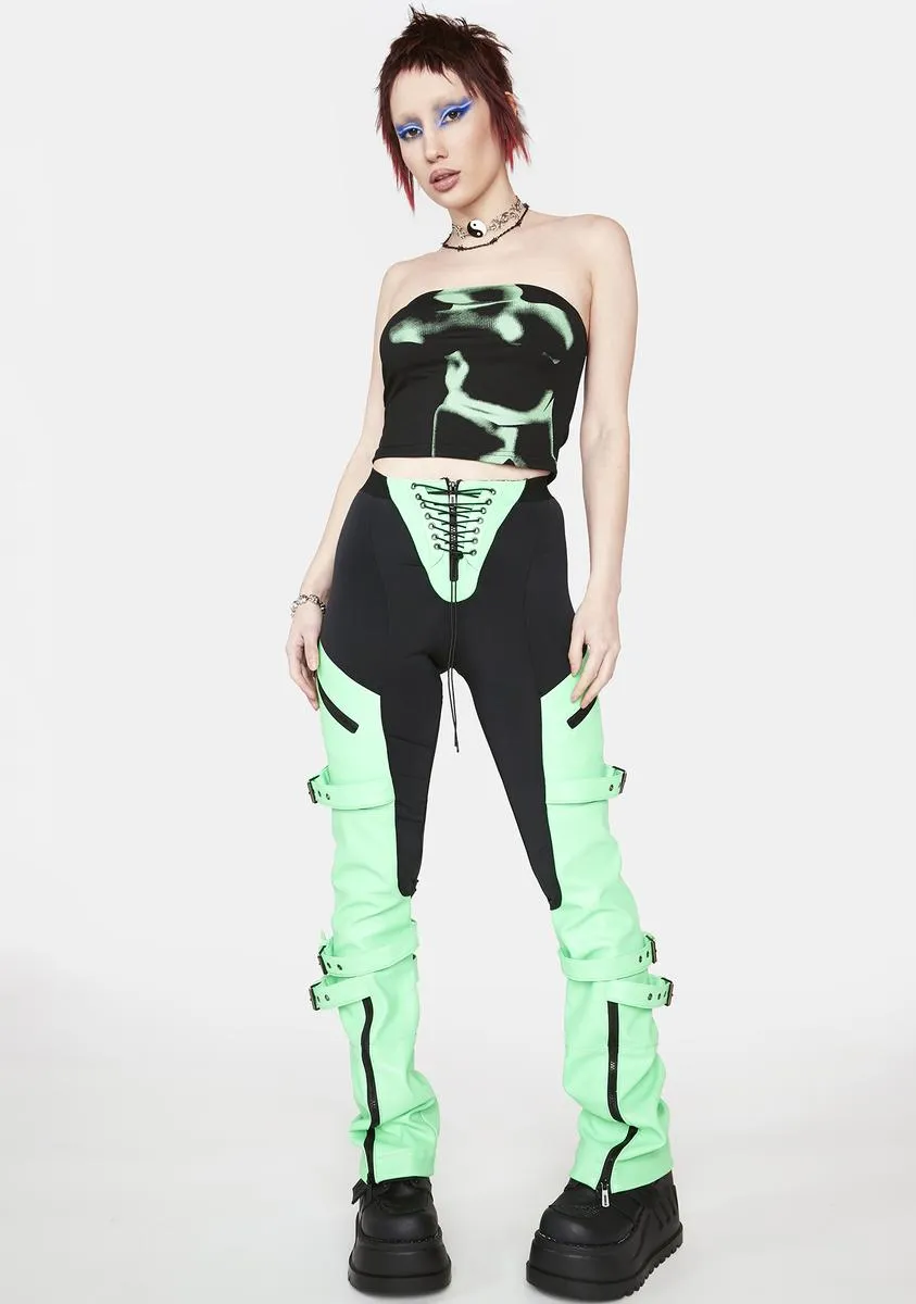 Heightened Senses Graphic Tube Top sold by Dolls Kill product image thumbnail 3