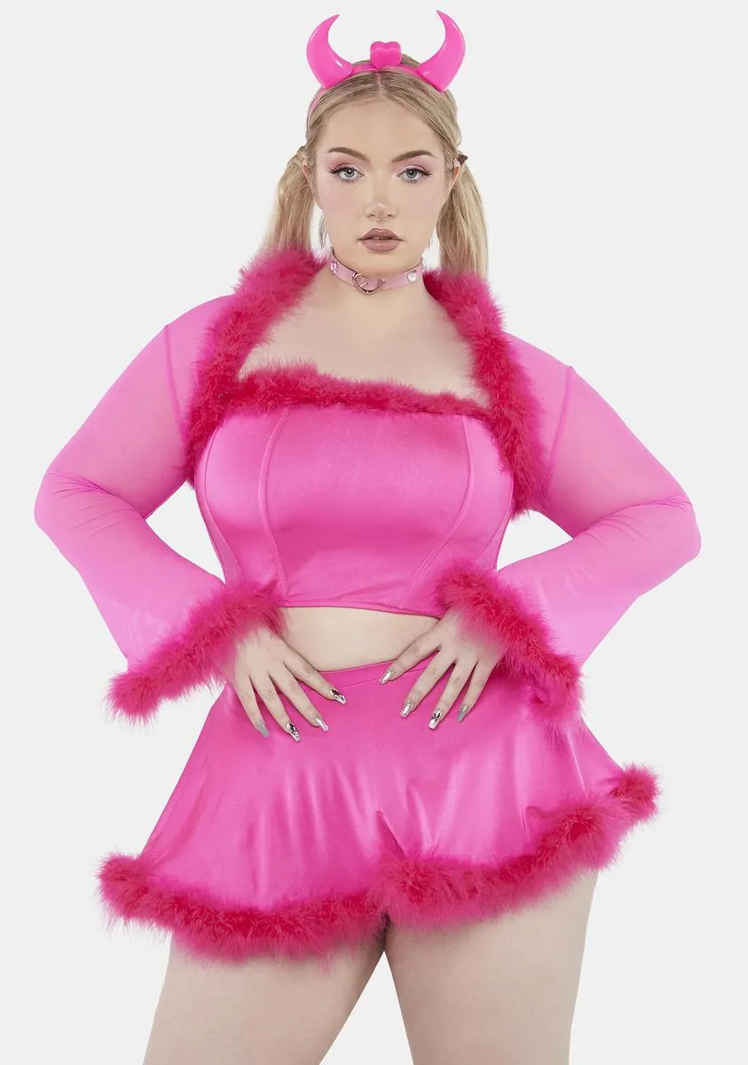 Plus She Devil Costume Set sold by Dolls Kill