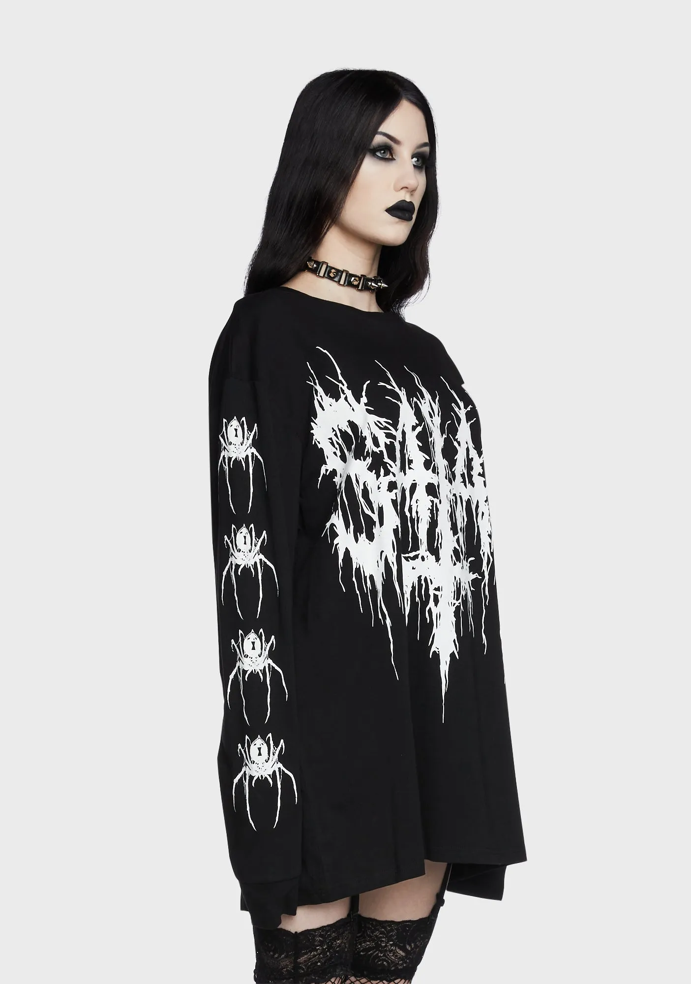 Satanic Veins Long Sleeve Tee sold by Dolls Kill product image thumbnail 3