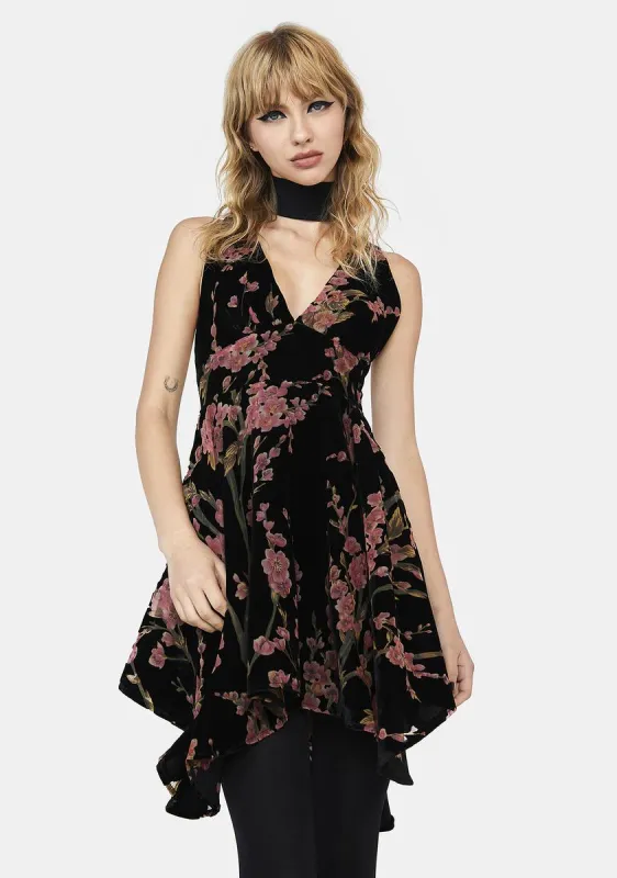 Take To The Sky Mini Dress sold by Dolls Kill
