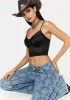 Bad Parting Shots Satin Tank sold by Dolls Kill