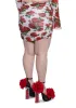 Plus Vibrant Love Mini Skirt sold by Dolls Kill