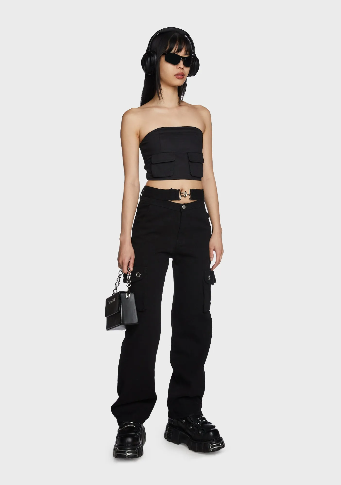 Saving Grace Cargo Pants sold by Dolls Kill product image thumbnail 4