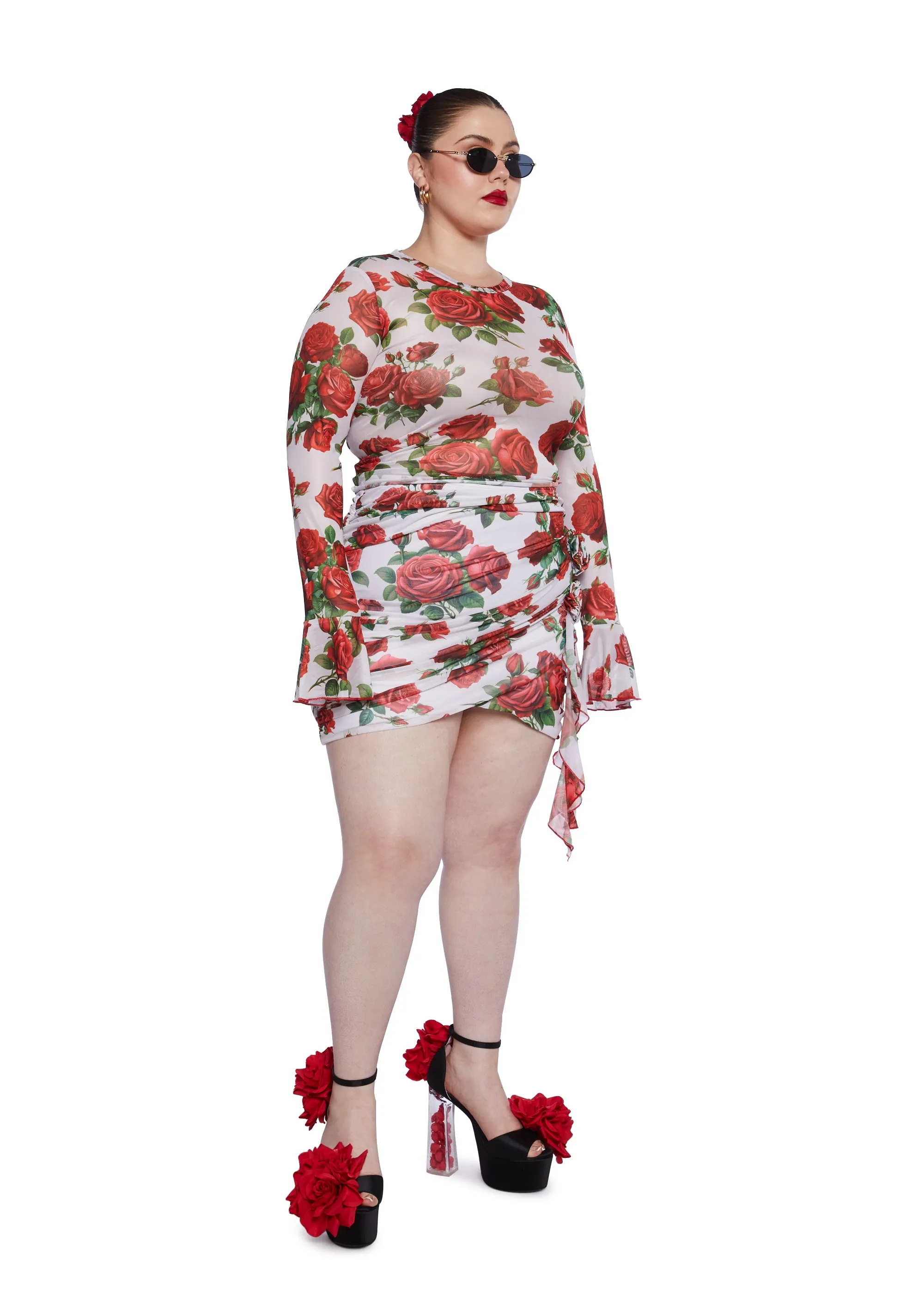 Plus Vibrant Love Mini Skirt sold by Dolls Kill product image thumbnail 2