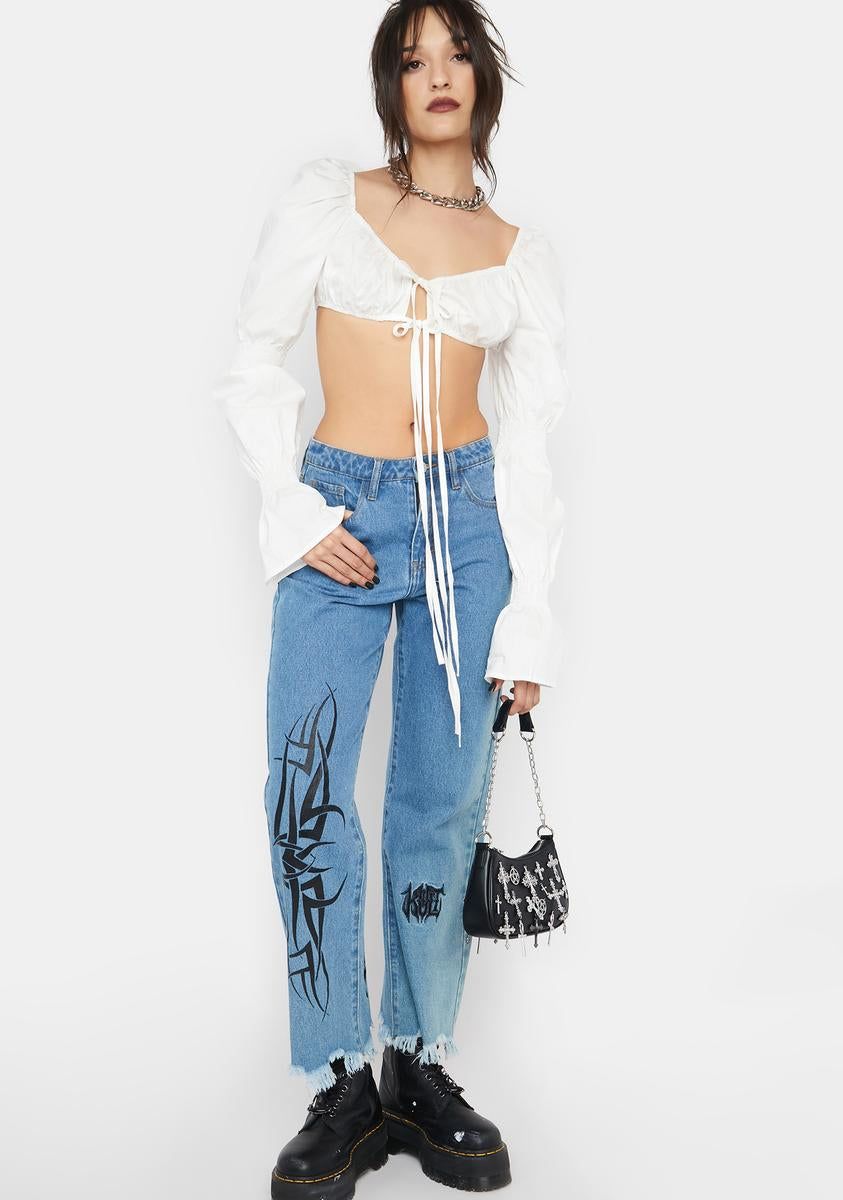 Icy Better Than The Best Crop Top sold by Dolls Kill product image thumbnail 3