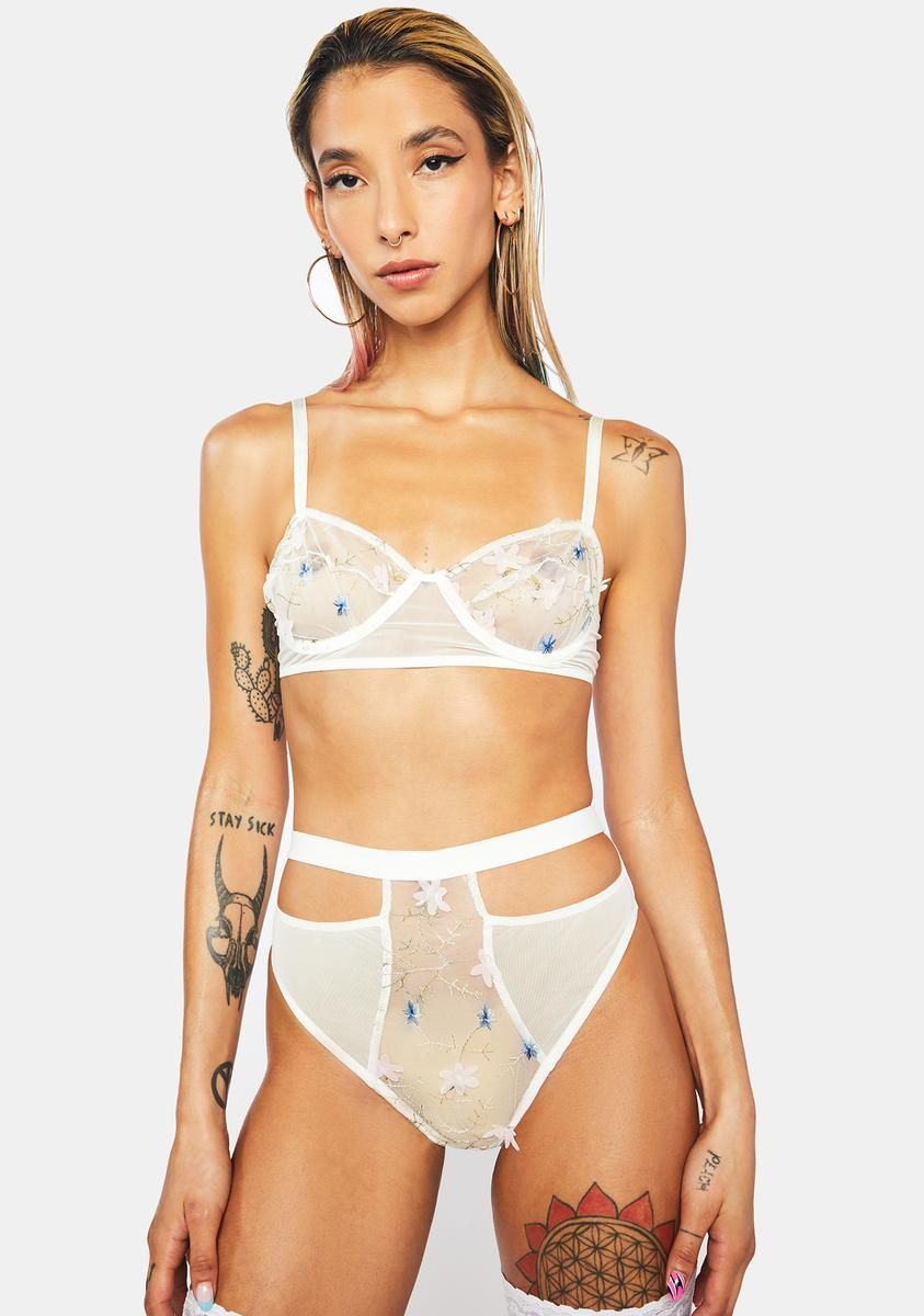 Flora Bra Top sold by Dolls Kill product image thumbnail 2