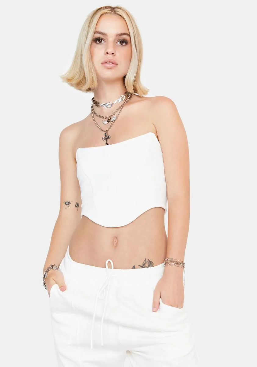 Courtside Convos Corset Lounge Set sold by Dolls Kill product image thumbnail 2