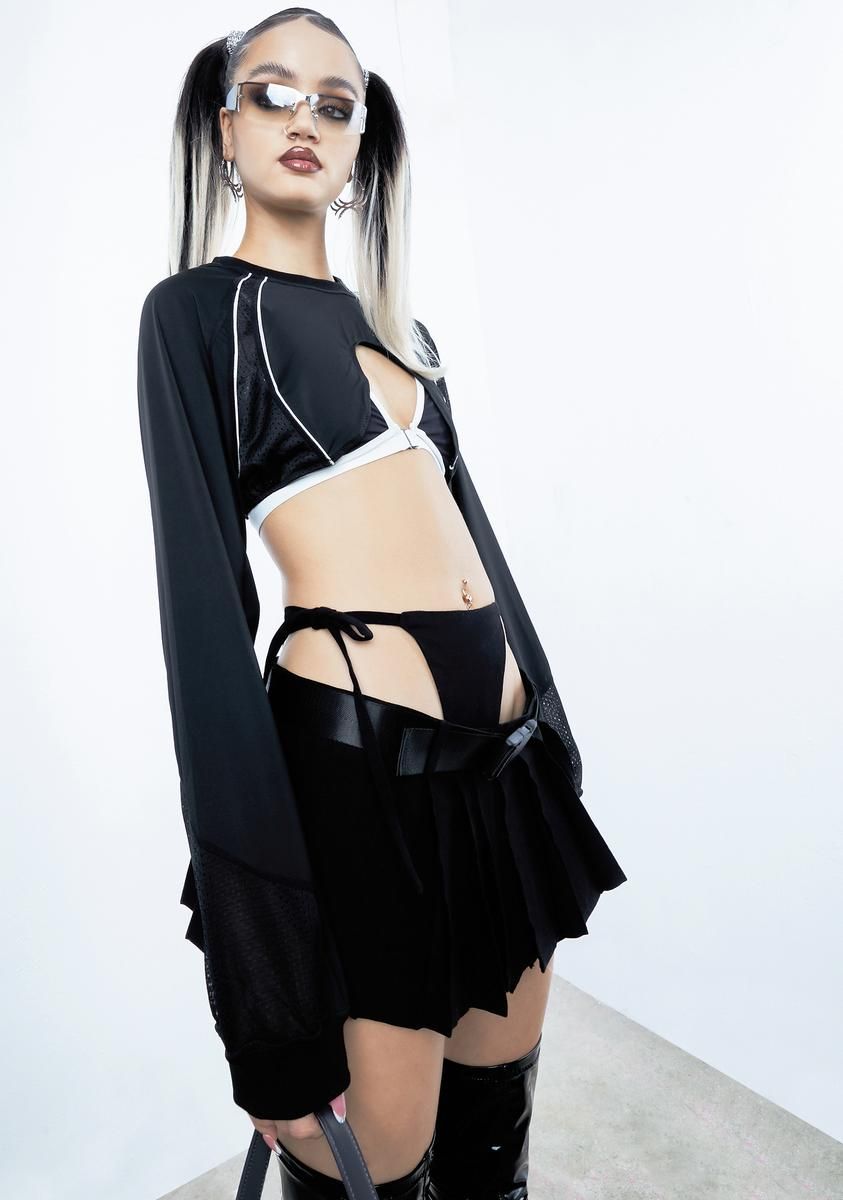 Play The Field Crop Top Set sold by Dolls Kill product image thumbnail 2