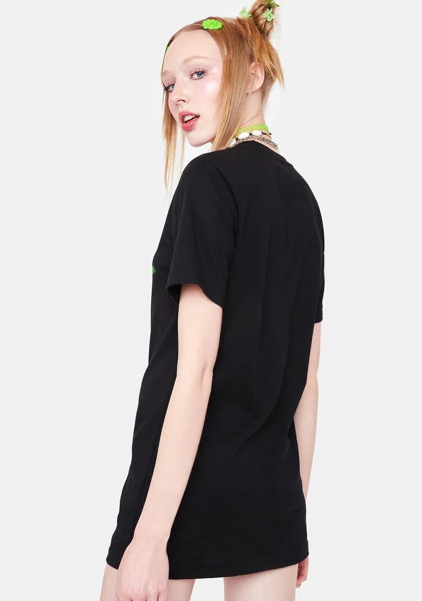 Lucky Streak Clover Graphic Tee sold by Dolls Kill product image thumbnail 4