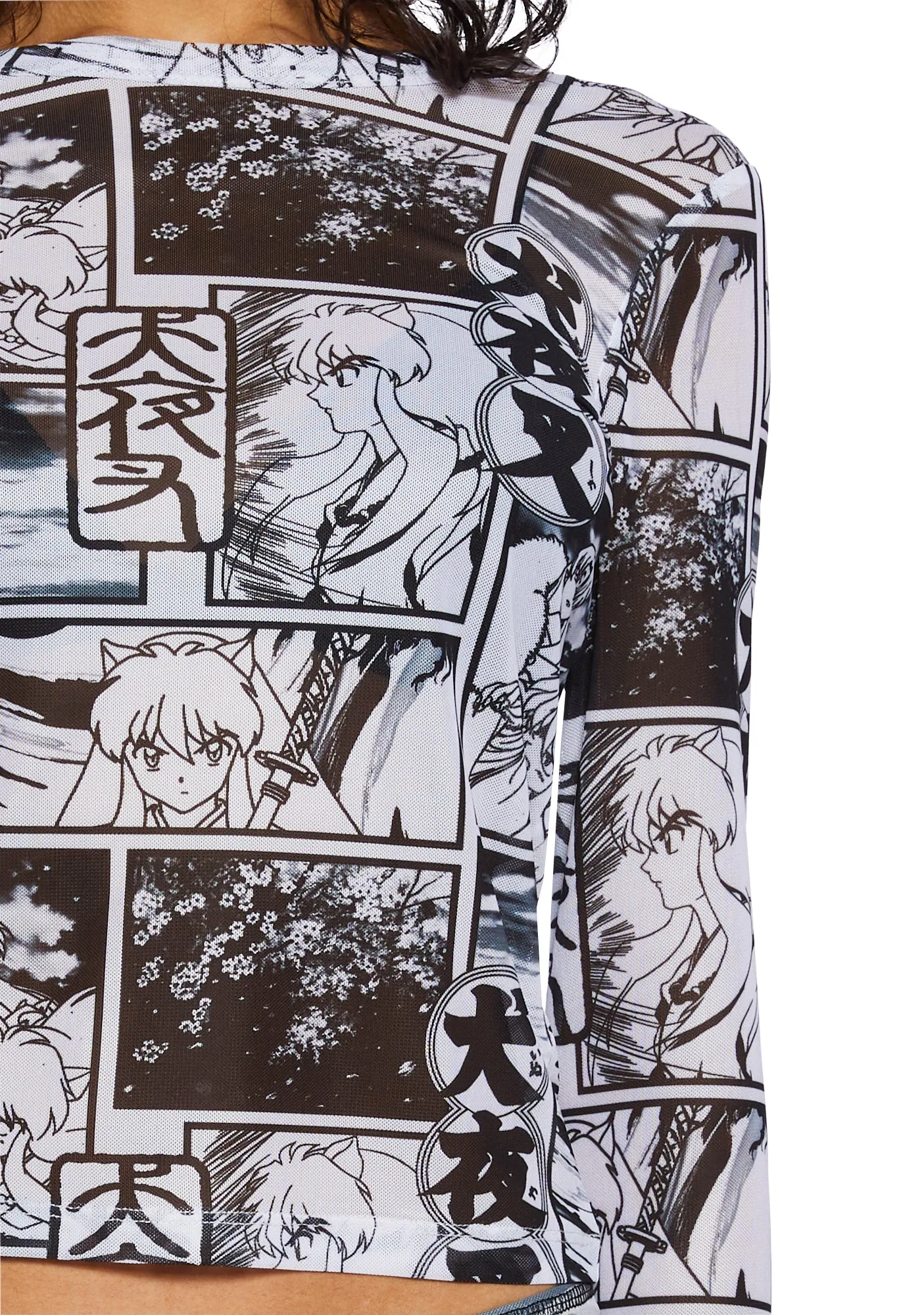 Anime Dreams Mesh Top sold by Dolls Kill product image thumbnail 5