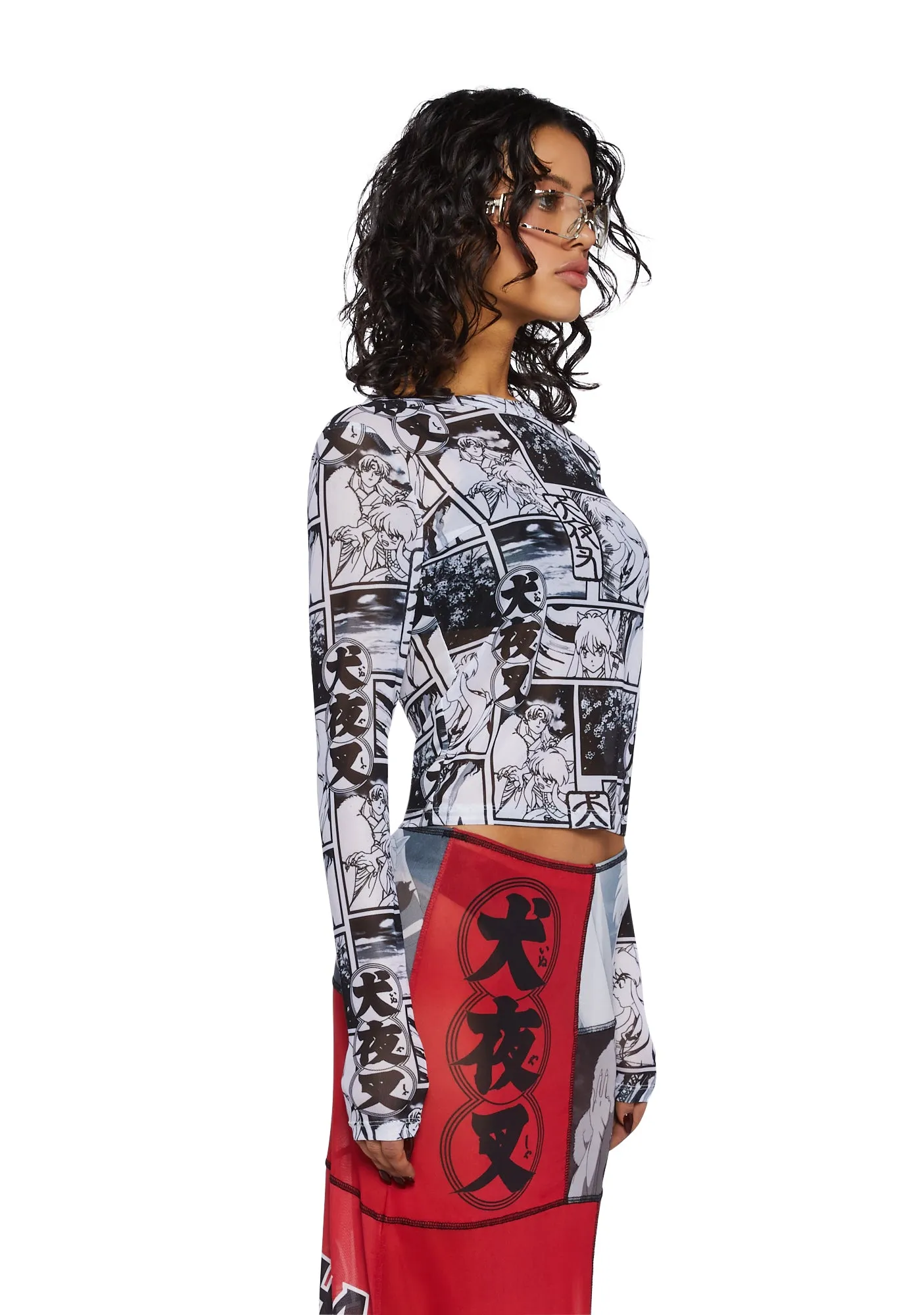 Anime Dreams Mesh Top sold by Dolls Kill product image thumbnail 3