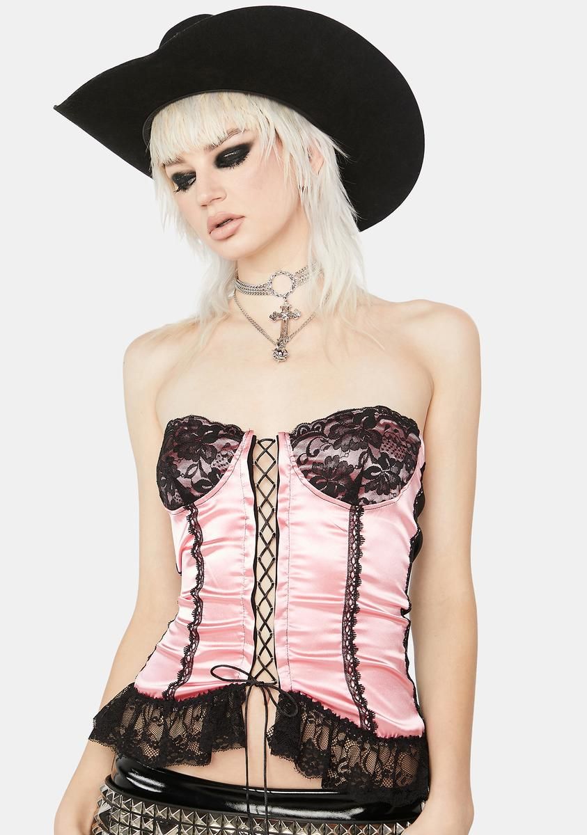 Mayhem Love Corset Top sold by Dolls Kill