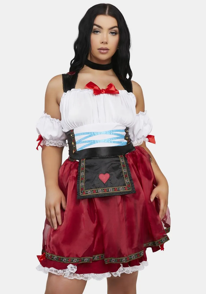 Plus Octoberfest Hottie Costume Set sold by Dolls Kill