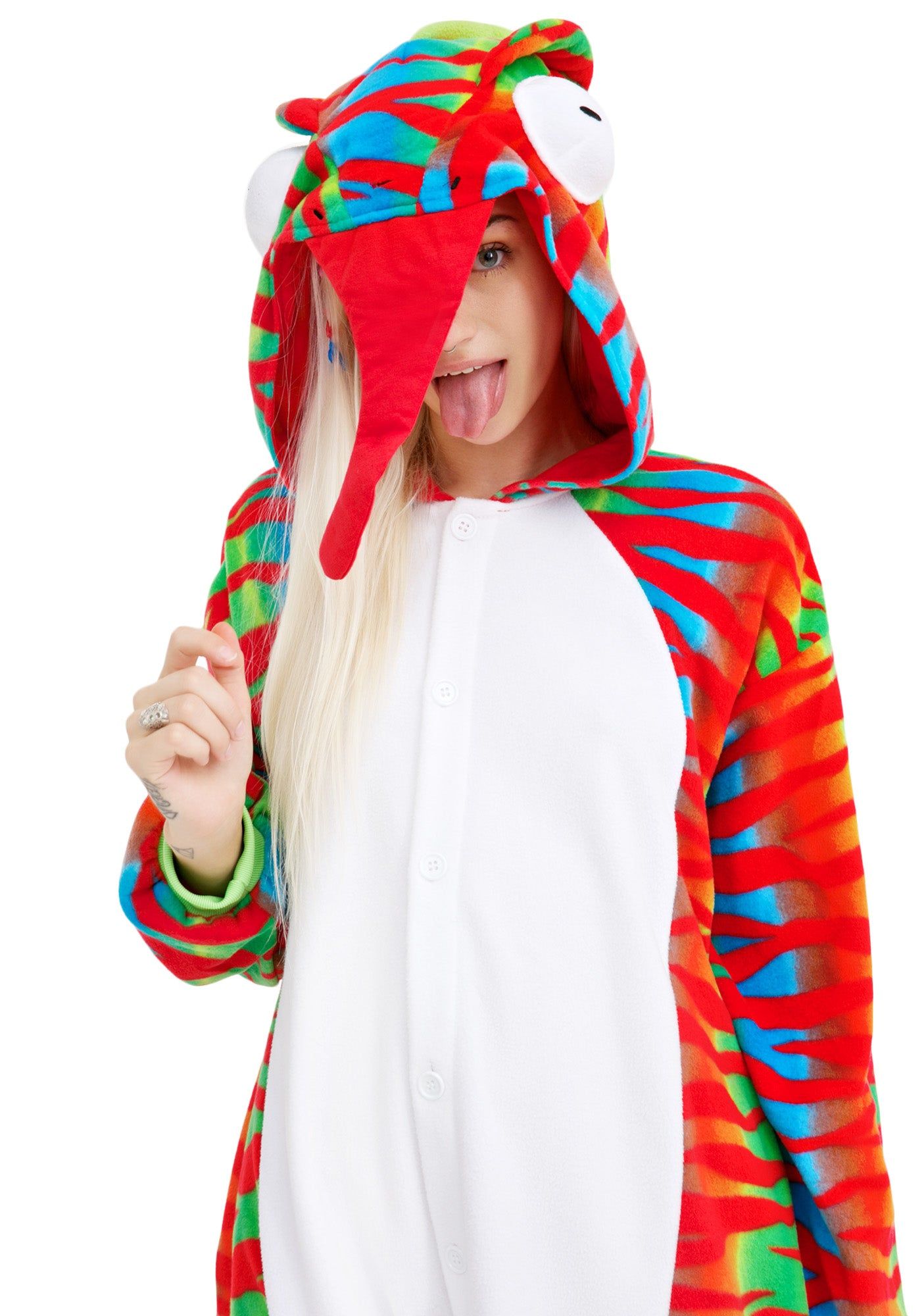 Chameleon Kigurumi sold by Dolls Kill product image thumbnail 4