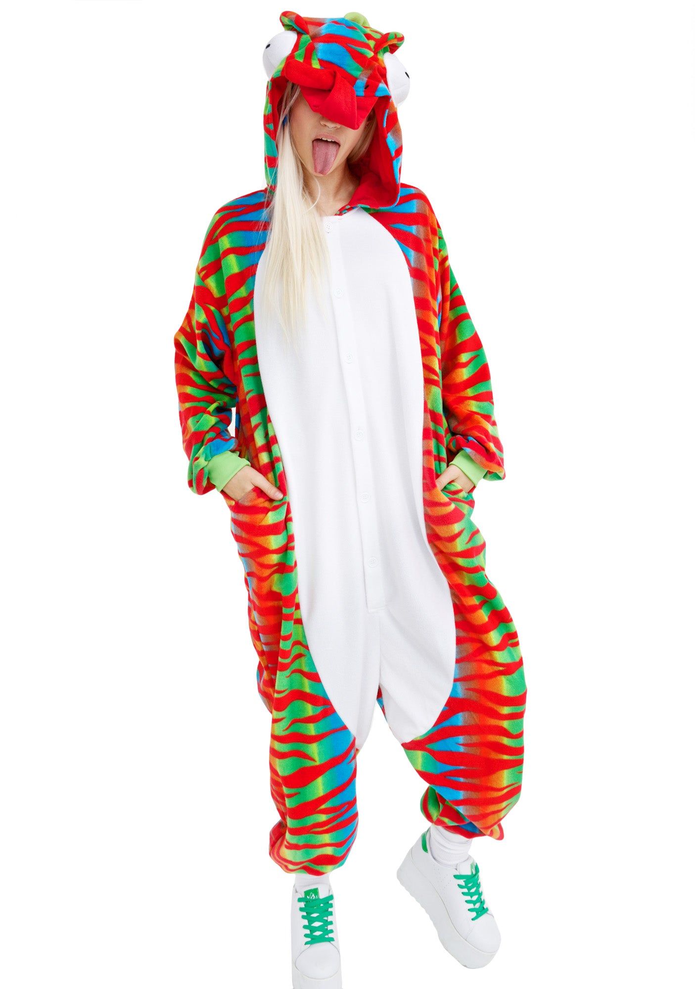 Chameleon Kigurumi sold by Dolls Kill
