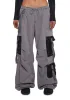 Strappy Cargo Mix Pants sold by Dolls Kill