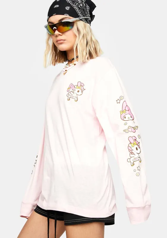 My Melody Long Sleeve Tee sold by Dolls Kill