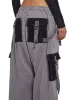 Strappy Cargo Mix Pants sold by Dolls Kill