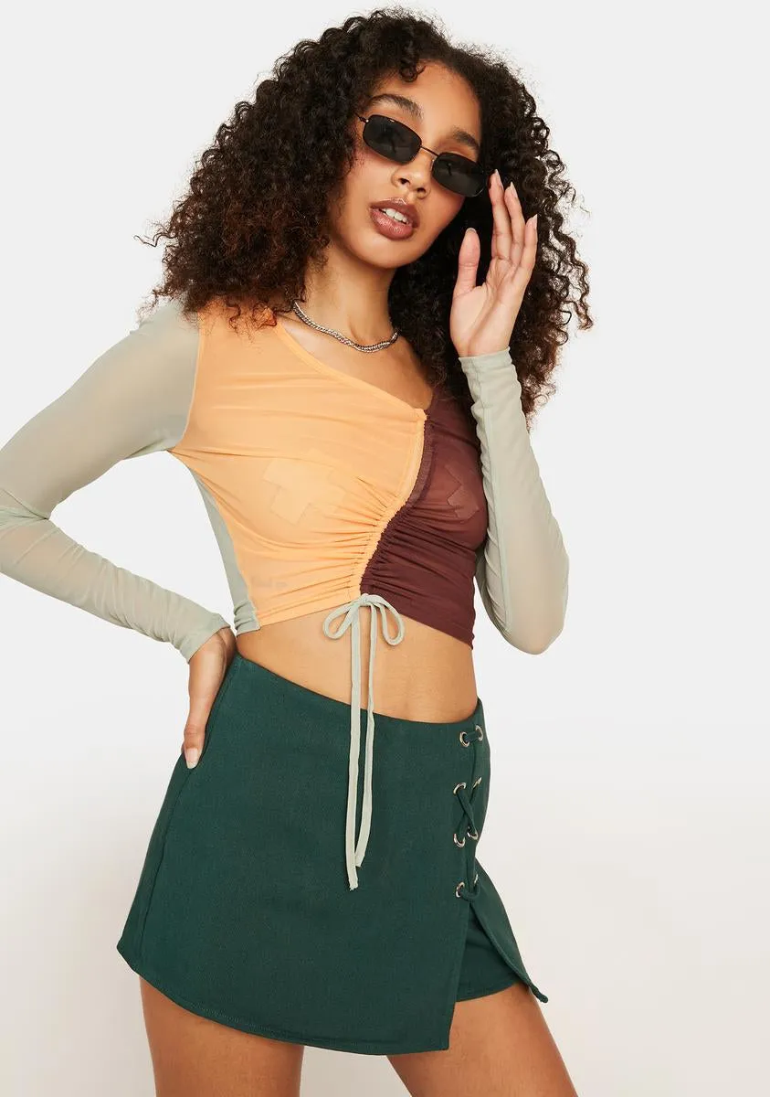 Want Your Opinion Mesh Top sold by Dolls Kill product image thumbnail 2