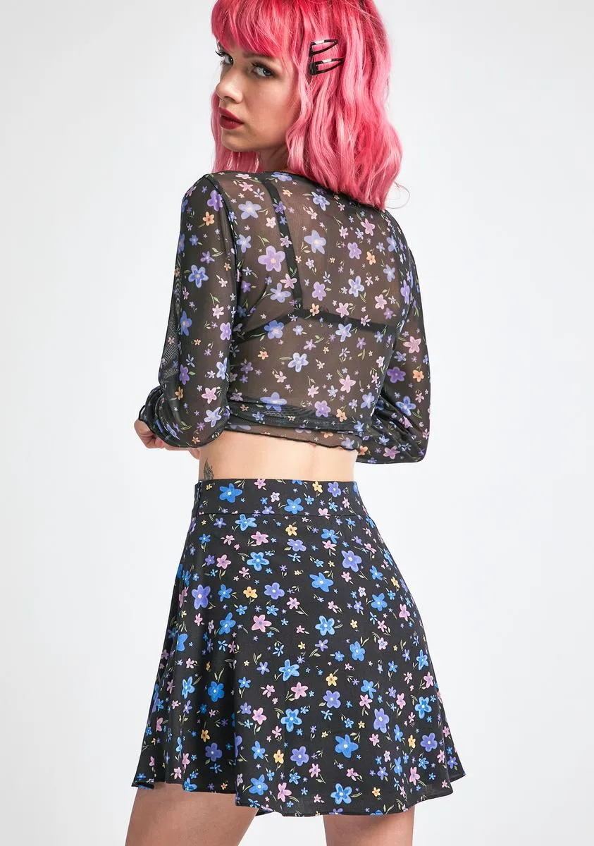 In Your Good Graces Mini Skirt sold by Dolls Kill product image thumbnail 4