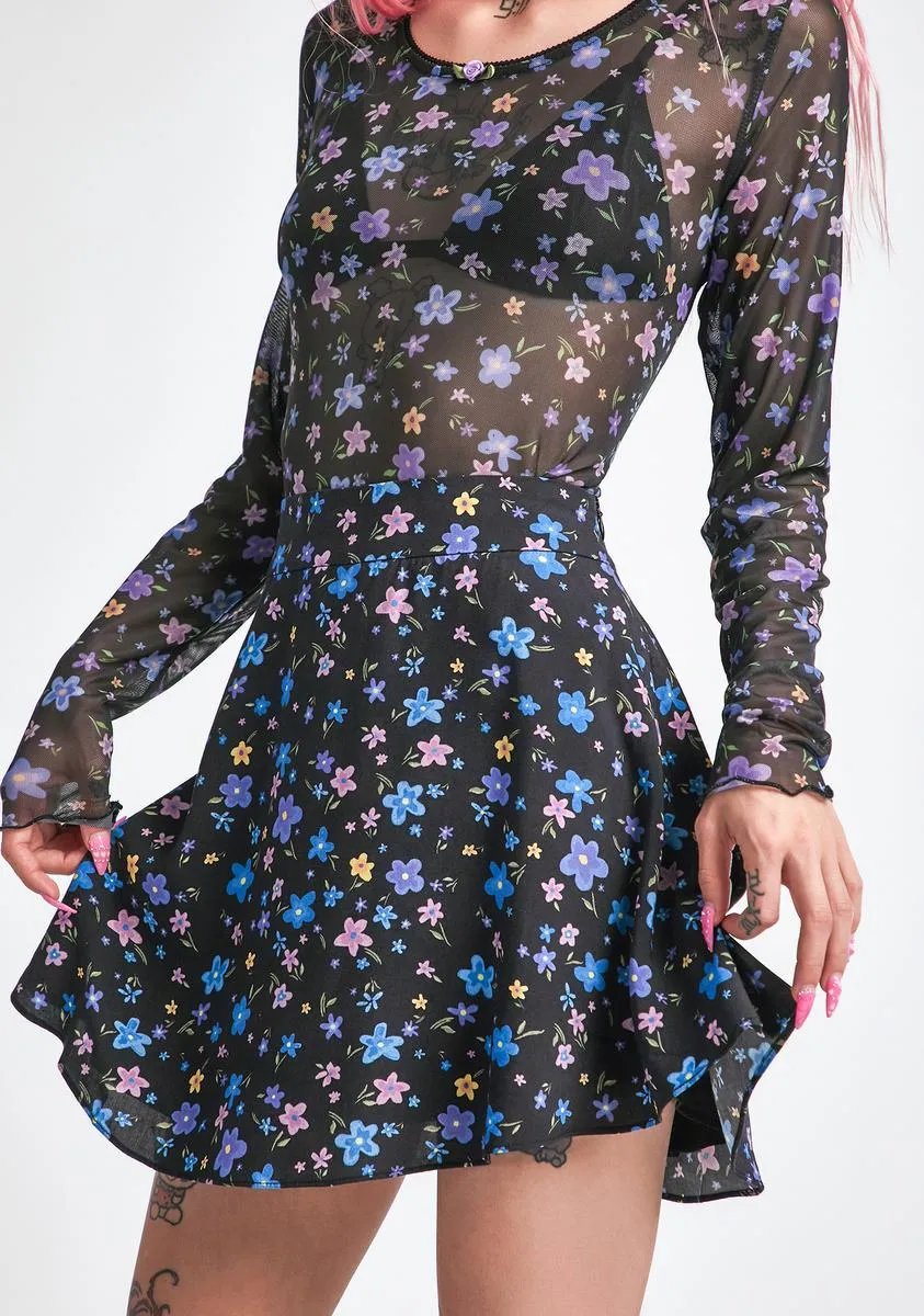 In Your Good Graces Mini Skirt sold by Dolls Kill product image thumbnail 2