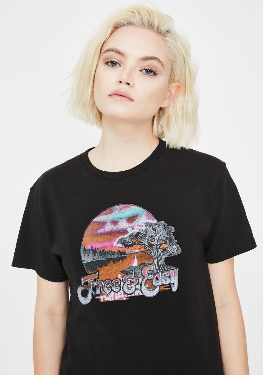 Andie Short Sleeve Graphic Tee sold by Dolls Kill