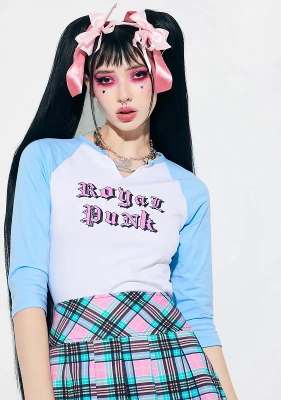 Punk Princess Raglan Tee sold by Dolls Kill