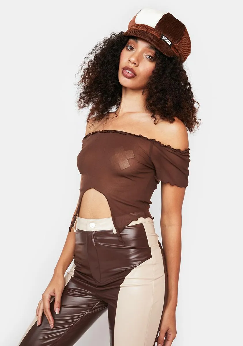Morning Brew Mesh Top sold by Dolls Kill product image thumbnail 2