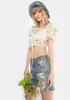 Ivory Jaclyn Blouse sold by Dolls Kill