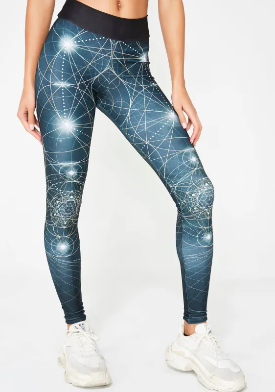 Control High Waist Leggings sold by Dolls Kill