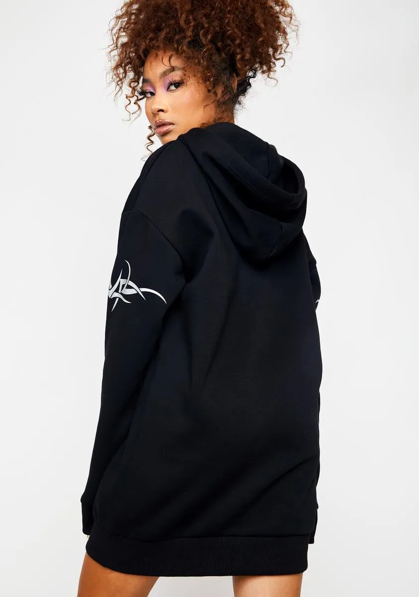 Chart The Stars Graphic Hoodie sold by Dolls Kill product image thumbnail 4