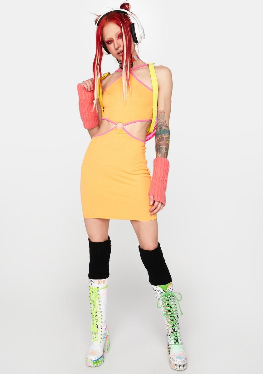 Summer Night Is Young Cut-Out Mini Dress sold by Dolls Kill product image thumbnail 3