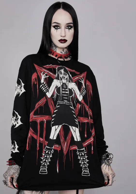 Miss Hellraiser Graphic Tee sold by Dolls Kill
