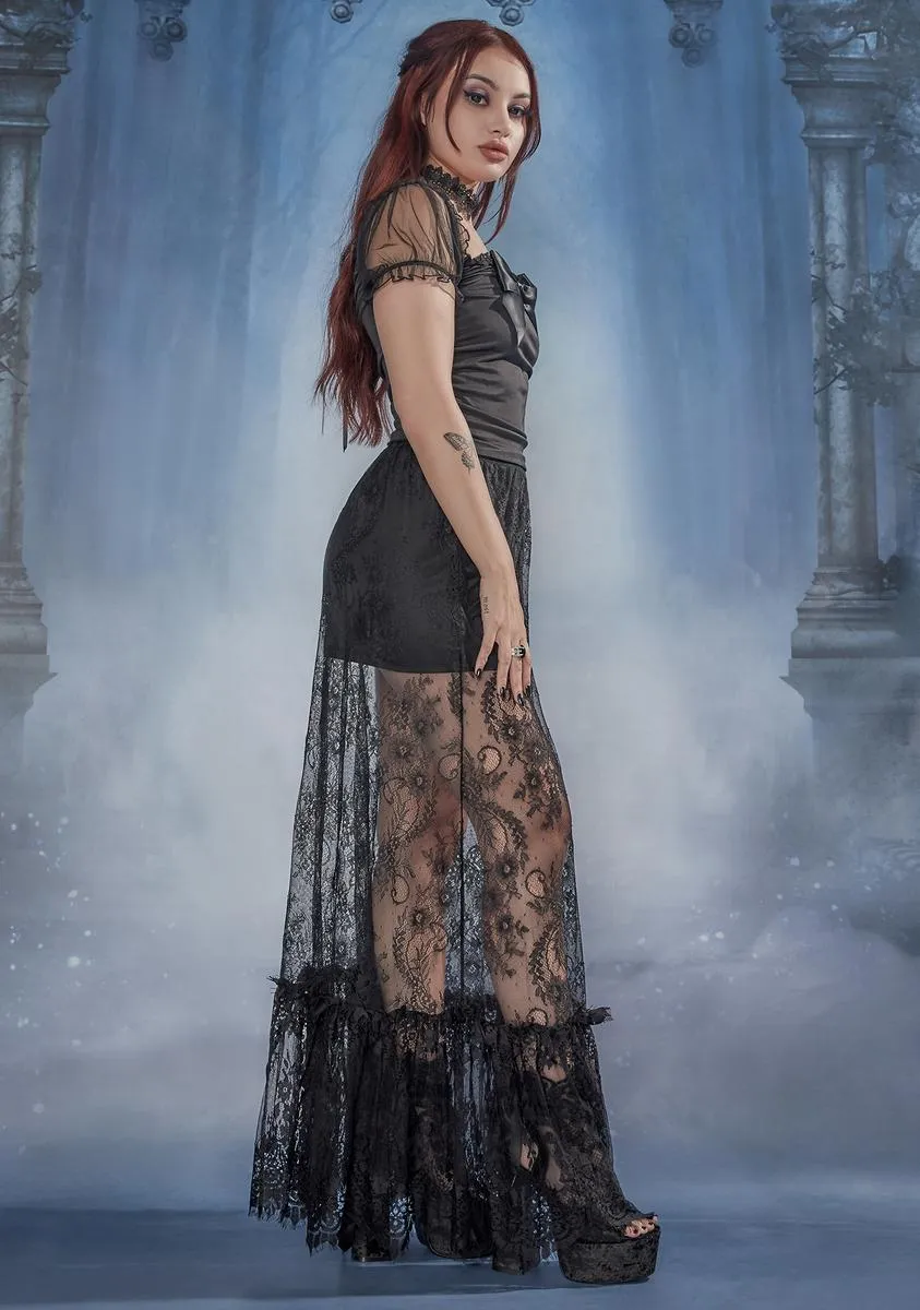 Enchanted Heart Puff Sleeve Top sold by Dolls Kill product image thumbnail 3