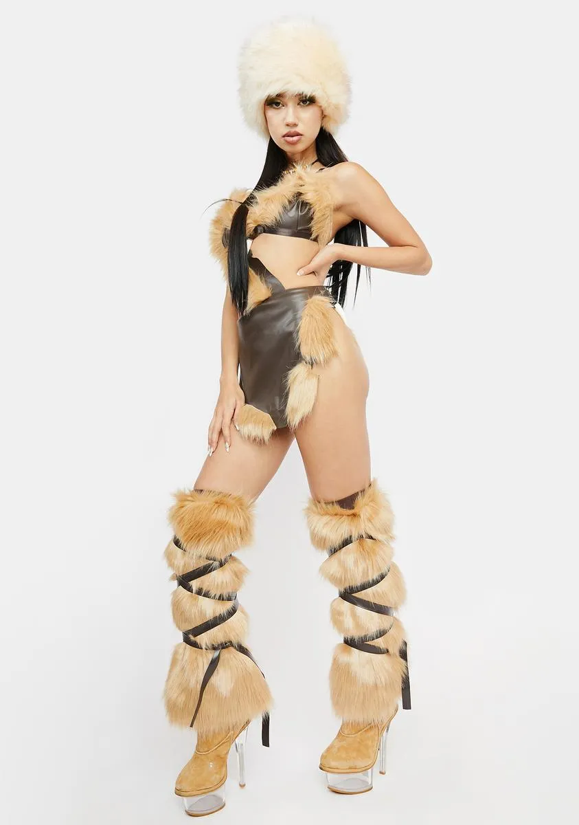 Hunter Gatherer Cave Woman Costume sold by Dolls Kill product image thumbnail 2
