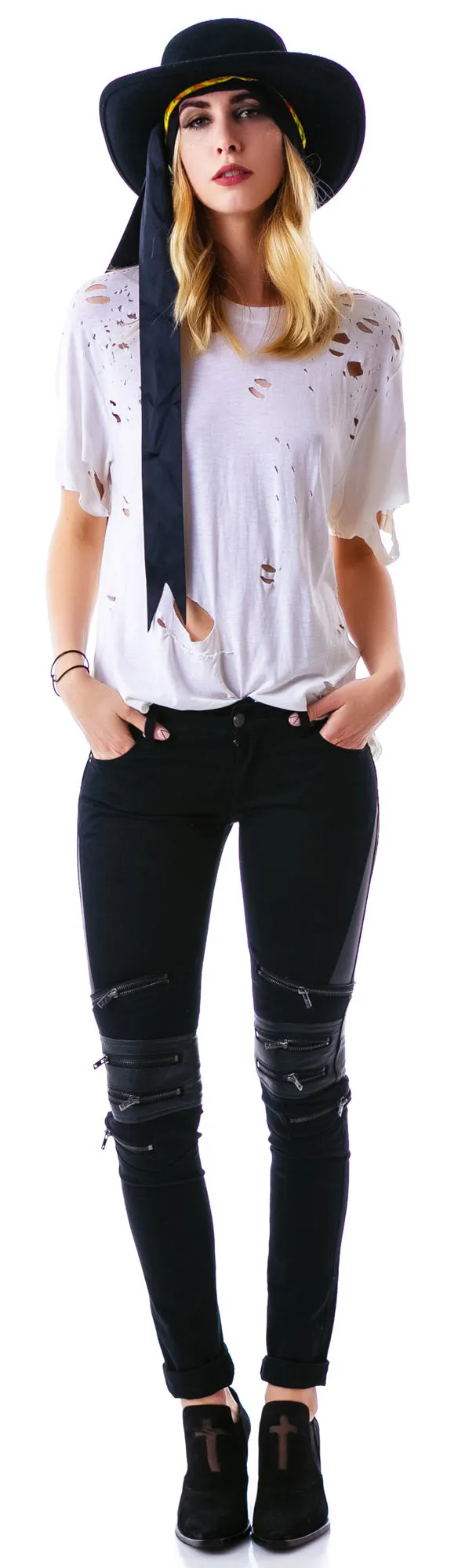 Zip Protector Jeans sold by Dolls Kill product image thumbnail 5