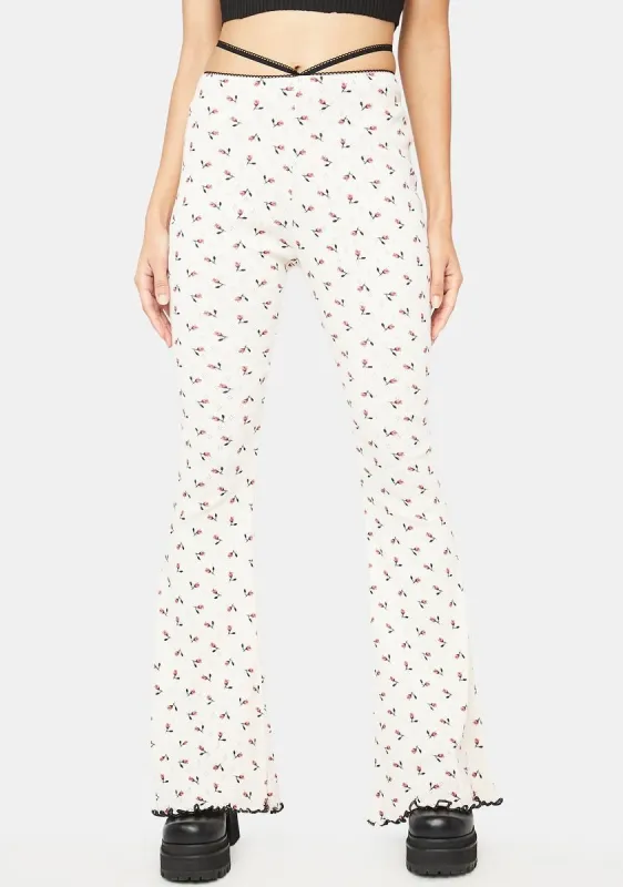 Blossom Flared Pants sold by Dolls Kill