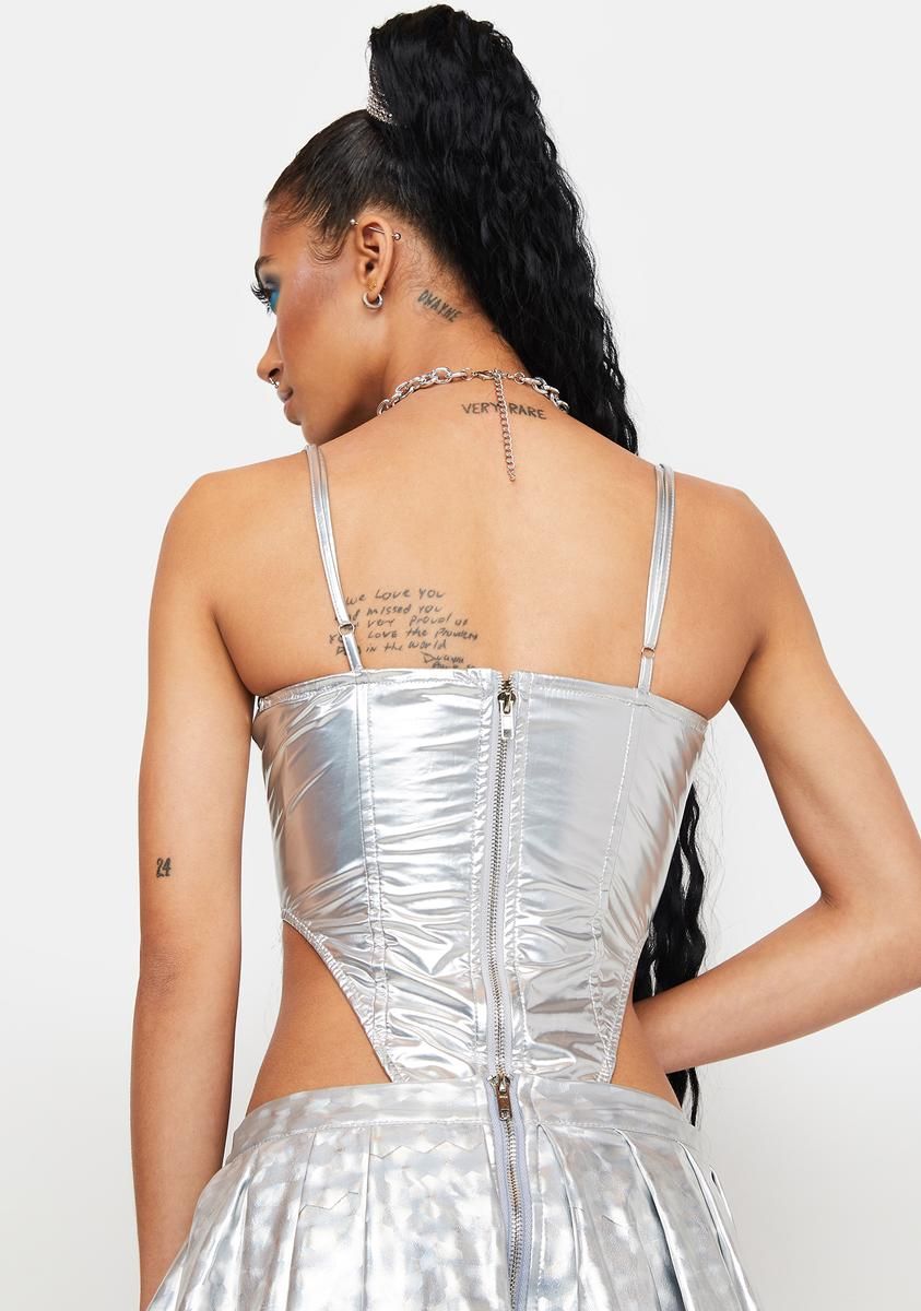 Mystic Moves Lace-Up Bodysuit sold by Dolls Kill product image thumbnail 4