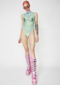 Psilocybin Vibin' Bodysuit sold by Dolls Kill