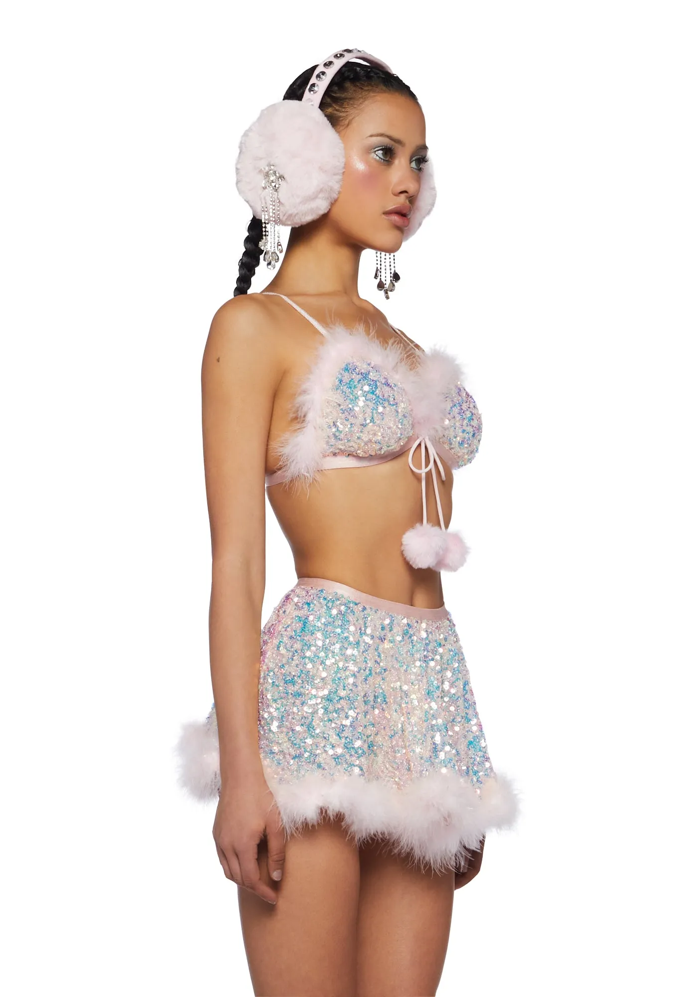 Glowing Glamour Skirt Set sold by Dolls Kill product image thumbnail 3
