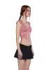 Queen Of Spring Lace Trim Top - Pink sold by Dolls Kill