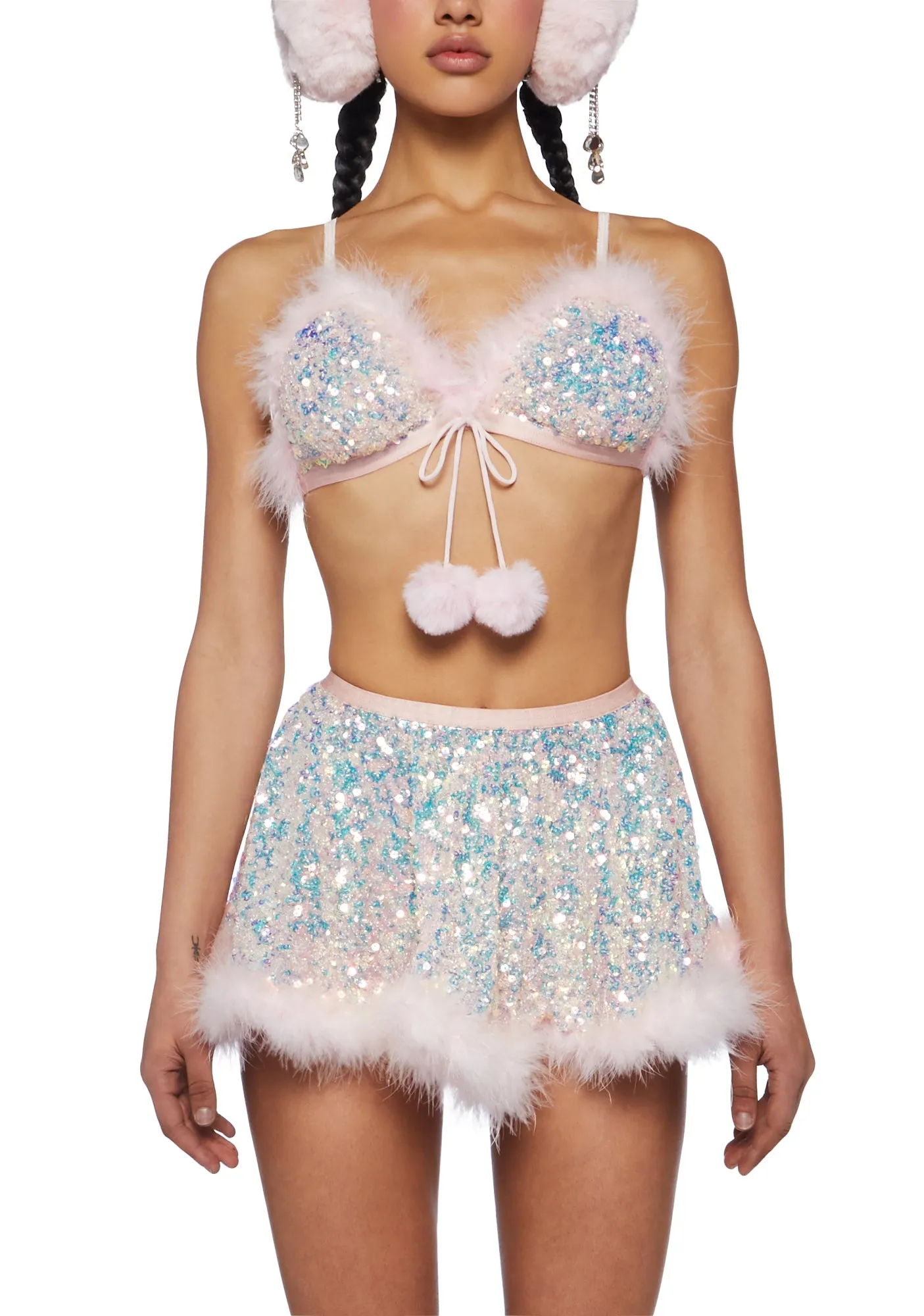Glowing Glamour Skirt Set sold by Dolls Kill product image thumbnail 5