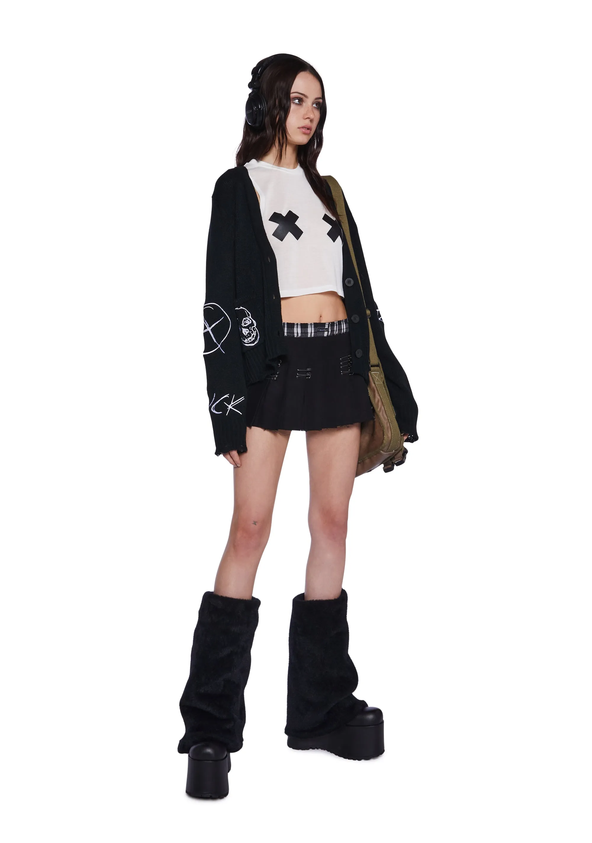 Rule Breaker Mini Skirt sold by Dolls Kill product image thumbnail 2