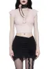 Demure Vixen Lace Top sold by Dolls Kill