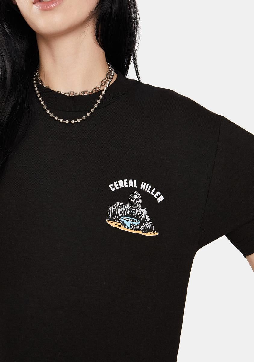 Cereal Killer Graphic Tee sold by Dolls Kill