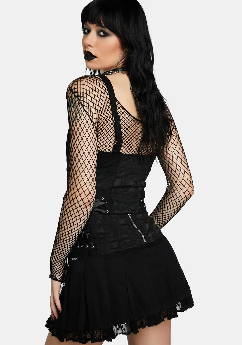 Enchanted Pleated Mini Skirt sold by Dolls Kill product image thumbnail 4