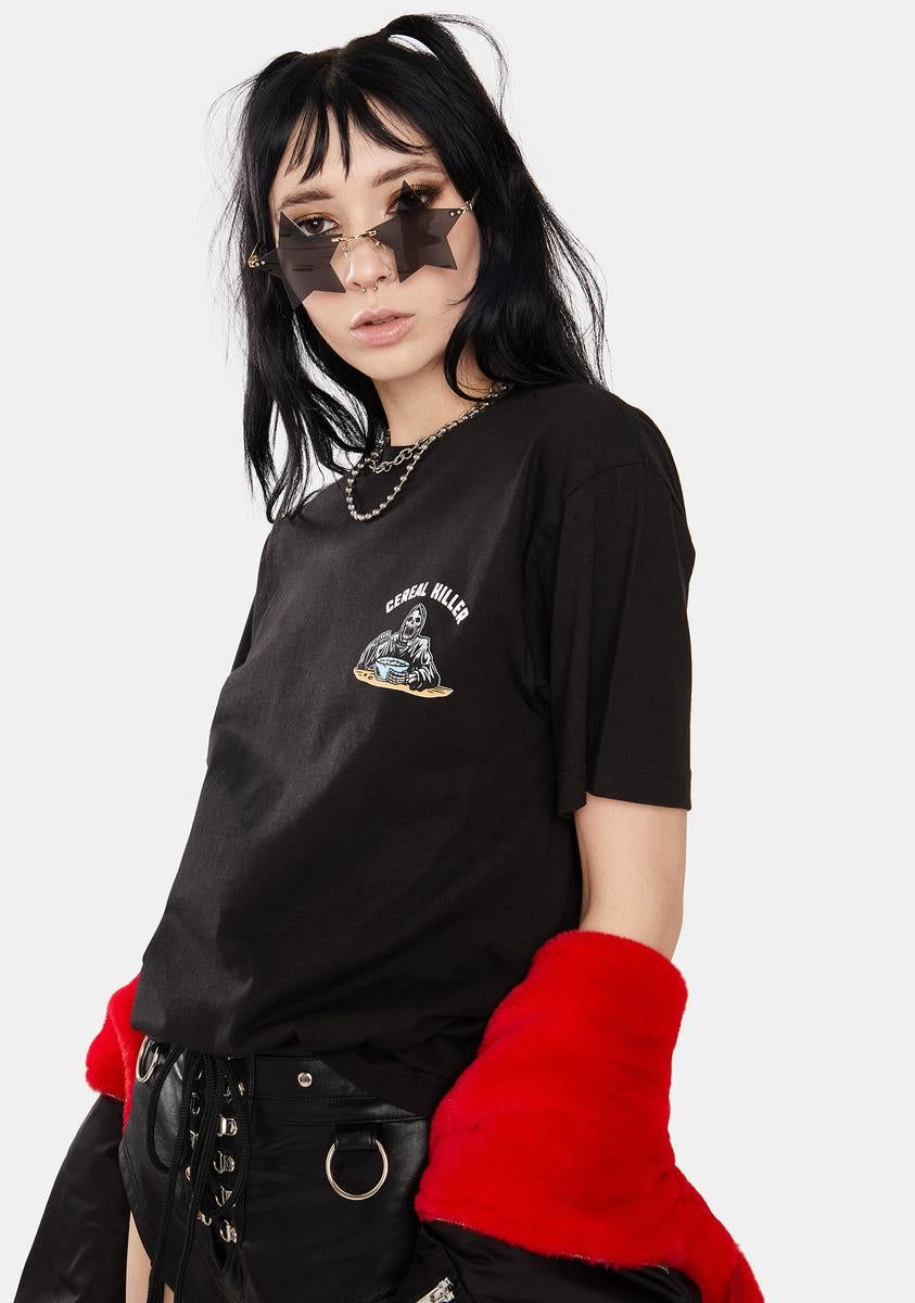 Cereal Killer Graphic Tee sold by Dolls Kill product image thumbnail 2