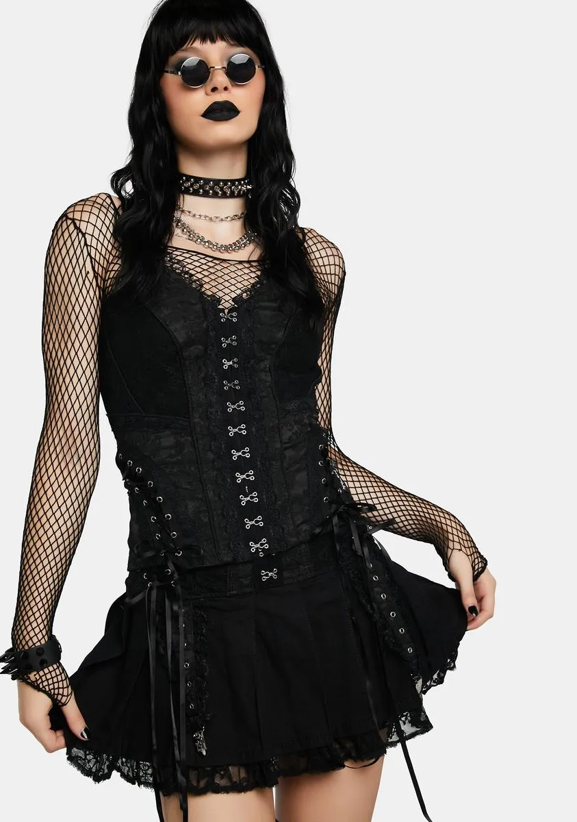 Enchanted Pleated Mini Skirt sold by Dolls Kill product image thumbnail 2