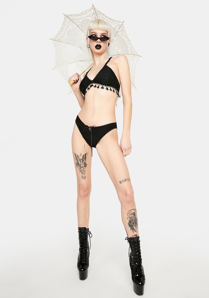 Tassel Two Piece Bikini Set sold by Dolls Kill product image thumbnail 3