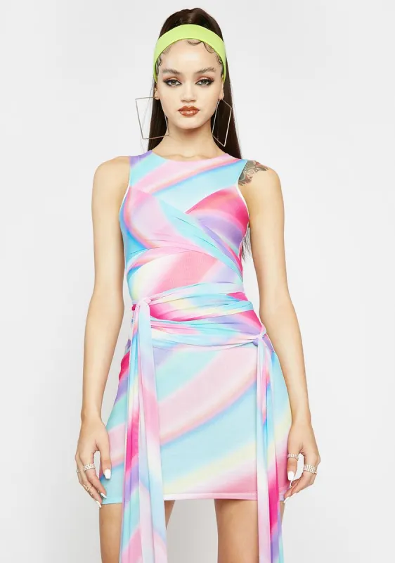 Levels Of Chic Strappy Mini Dress sold by Dolls Kill